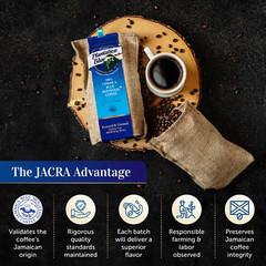 Plantation Blue® Jamaica Blue Mountain Coffee (16 oz – roasted and ground)