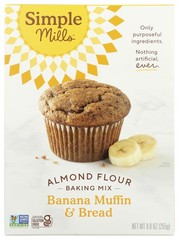 Simple Mills Banana Muffin And Bread Almond Flour Baking Mix 9 Oz 6 Pack