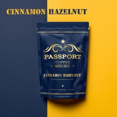 Passport Coffee Cinnamon Hazelnut – Medium roast blend from Colombia & Centra…
