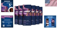 Intense Italian Roast Coffee, Pack of 6 | 12oz Bags, Smoky & Bold Flavors
