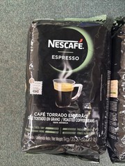Nescafe Whole Bean Espresso 2.2 lb. – 6/Pieces Brazilian Coffee 100% Arabica