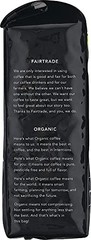 Dark Roast Whole Bean Coffee – 10 oz Pack of 6, Organic, Fairtrade, Kosher, Bold
