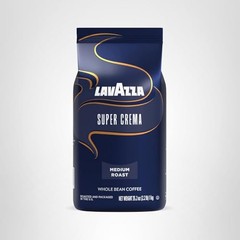 Lavazza Super Crema Whole Bean Coffee, Medium 2.2 Pound (Pack of 1), Multi