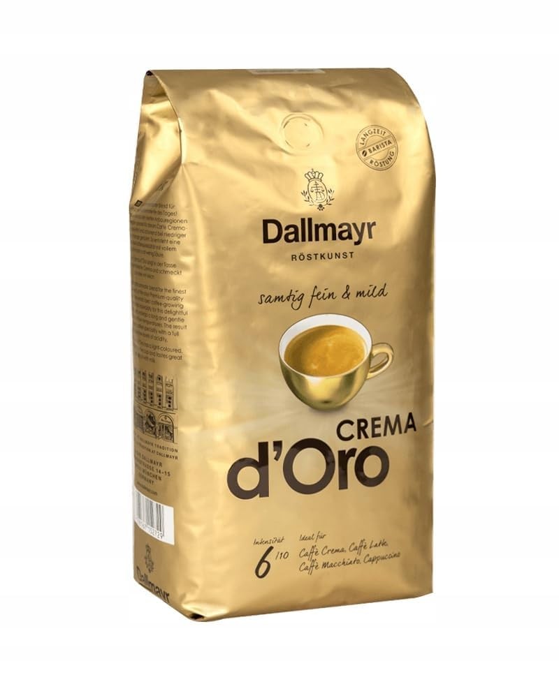 Dallmayr Crema D Oro Whole Bean Coffee 35.2 Ounce Velvety Aroma And Flavor