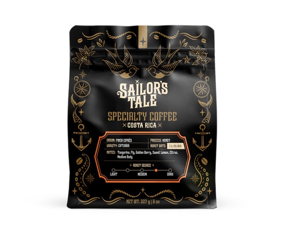 Sailor’s Tale Costa Rica – HONEY | Finca Ciprés | Caturra | 8 oz