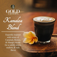 | Kanaloa Premium House Blend, Medium Roast, Whole Bean | 100% Arabica Coffee, 2