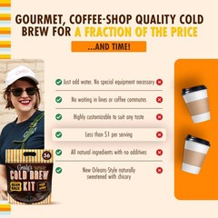 GRADY’S COLD BREW, New Orleans Style, 100% 24 Ounce (Pack of 1), Original