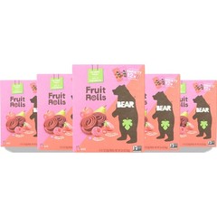 Bear Fruit Rolls Variety 0.7 Oz Snack 5 Pack