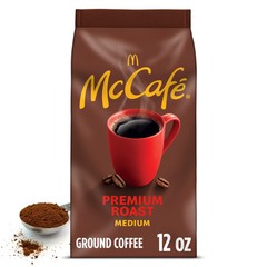 McCaf Premium Medium Roast Coffee 12oz 100 Arabica Beans Kosher Fresh Brew