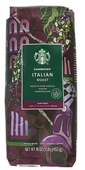 Starbucks Italian Roast Coffee Whole Bean 16 Ounce 1 Count (Pack of 1)