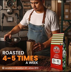 Nicoletti Coffee Espresso (Napoli Roast 🔹) 2lb Whole Beans 🇮🇹