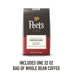, Dark Roast Whole Bean Coffee, 100% Arabica Coffee – Espresso Forte 32 Ounce…