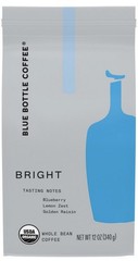 BLUE BOTTLE COFFEE “BRIGHT” FLAVORED ORGANIC COFFEE BEANS