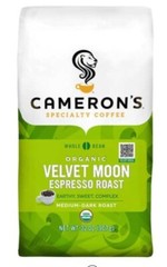Cameron’s Specialty Coffee Organic Velvet Moon- Expresso Roast Medium Dark 100%
