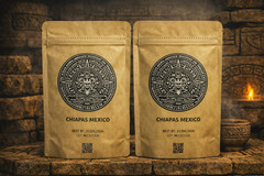 2‑Pack Cafe Azteca Dark Roast Whole Bean Ceremonial Coffee Blend Chiapas Mexico