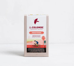 LA COLOMBE COFFEE FROGTOWN MEDIUM ROAST BLEND WHOLE BEAN 12OZ