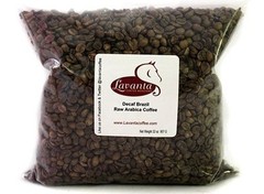 LAVANTA COFFEE GREEN DECAF BRAZIL TWO POUND PACKAGE