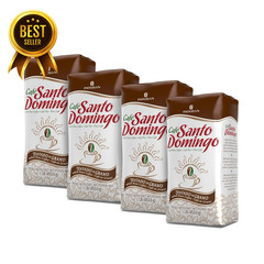 Whole Bean Coffee 16oz Medium Roast 4 Pack Dominican Blend