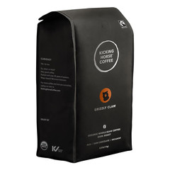 Coffee, Grizzly Claw, Dark Roast, Whole Bean, 2.2 Pound – Certified Organic, …