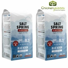 Salt Spring Blue Heron Medium Dark Roast Coffee 908g/2Lbs (2/Case)