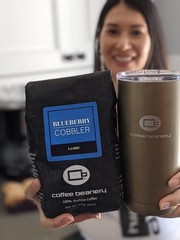 Coffee Beanery, Blueberry Cobbler Flavored Coffee, 12 Ounce (Pack of 1)