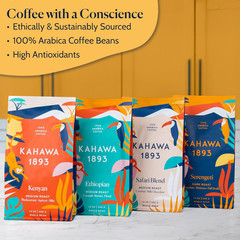 Whole Bean Coffee Combo – Kenyan, Ethiopian, Safari & Serengeti