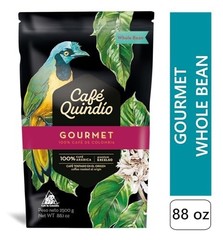 Gourmet Medium Roast 100% Colombian Whole Bean Arabica Coffee – 88oz (2500g)