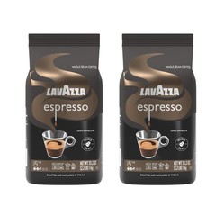 Espresso Whole Bean Coffee, Medium Roast, 100% Arabica, 2.2 lb Bag – (Pack of 2)