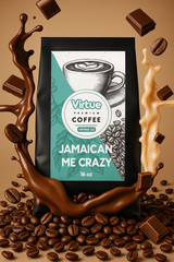Jamaican Me Crazy Coffee 16oz – Chocolate & Kahlua – Ground or Whole – Fast Ship