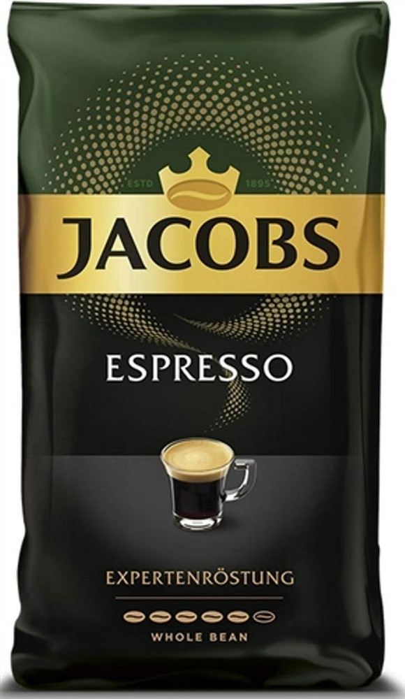 Espresso Whole Bean Coffee Dark Roast Full Body Caffeinated 1000g 35.2 oz