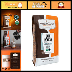 Organic Dark Roast Whole Bean Coffee – Fresh Roasted, USDA Certified, 2 lb, Mold