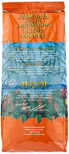 Magnum Jamaica Blue Mountain Coffee Blend – 2lbs Whole Bean (4 Pack)