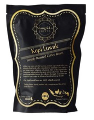 250g Dark Roast Kopi Luwak Coffee – Ethically Sourced Whole Beans from Indonesia