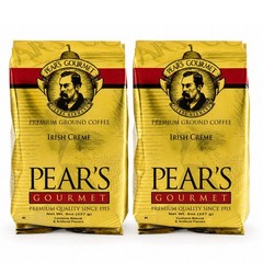 Pear’s Irish Cream Ground Coffee | Pack of 2 | 8 oz | Brenmar