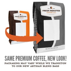 2 LB 32 oz Seriously Dark Decaf Artisan Blend Kosher Whole Bean Coffee Roast
