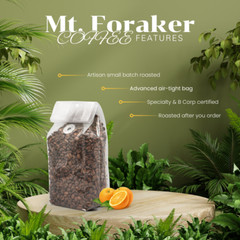 Mt. Foraker Coffee Single Origin (Medium-Light Roast)