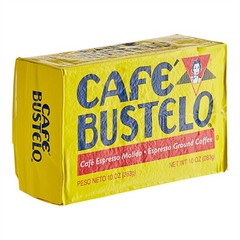 Cafe Bustelo Espresso Ground Coffee Brick 10 oz. – 4/Pack WS-110BSBR1721