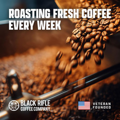 Black Rifle Coffee AK Espresso 5lbs Whole Bean Medium Roast Arabica Blend Beans