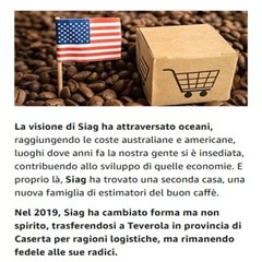 Coffee SIAG Grani Linea ITALIAN COFFEE Blend LAPILLI Envelopes 1 kg Espresso Naples