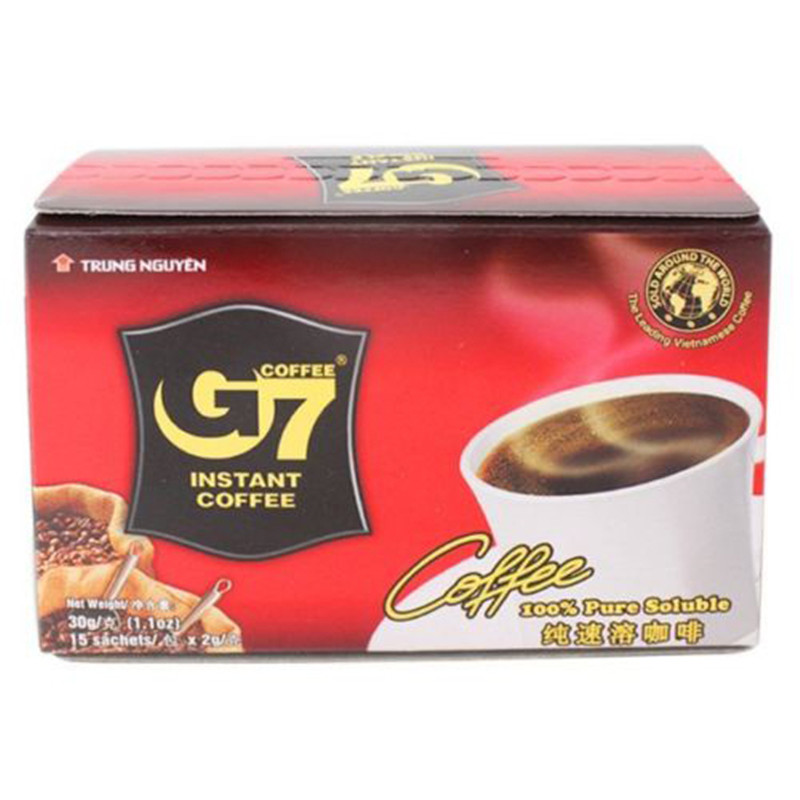 100% Original Vietnam Black Instant Coffee Imported Strong Energy Drink