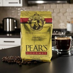 Pear’s Jamaica Me Nuts Ground Coffee | Pack of 2 | 8 oz | Brenmar