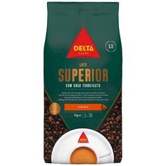 DELTA Roasted Coffee Beans 1 Kilo / 35.27 OZ Lote Superior Int 13 Superior Blend