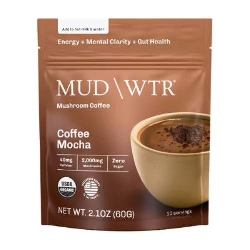 MUDWTR Organic Coffee Mocha Mushroom Coffee – 2.1oz