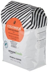 Amazon Fresh Colombia Whole Bean Coffee Medium Roast 32 Oz