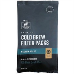 Crown Beverages Cold Brew Filter Pack Bags 1 Gallon WS-999CLDBRFIL4