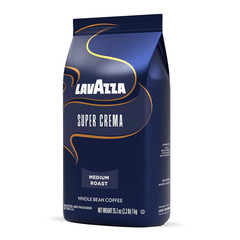 Super Crema Whole Bean Coffee Medium Espresso Roast Arabica and Robusta Blend