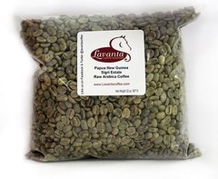 LAVANTA COFFEE GREEN PAPUA NEW GUINEA SIGRI ESTATE TWO POUND PACKAGE