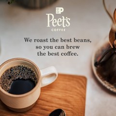 Peet’s Coffee, Dark Roast Whole Bean Coffee – Major Dickason’s Blend 10.5 Oz Bag
