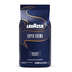 Super Crema Whole Bean Coffee 2.2 lb Medium Roast for Espresso, Arabica & Rob…