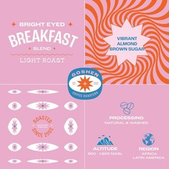 Bright Eyed Breakfast, Light Roast 12oz Whole Bean | Drip, Brewed or Espresso…